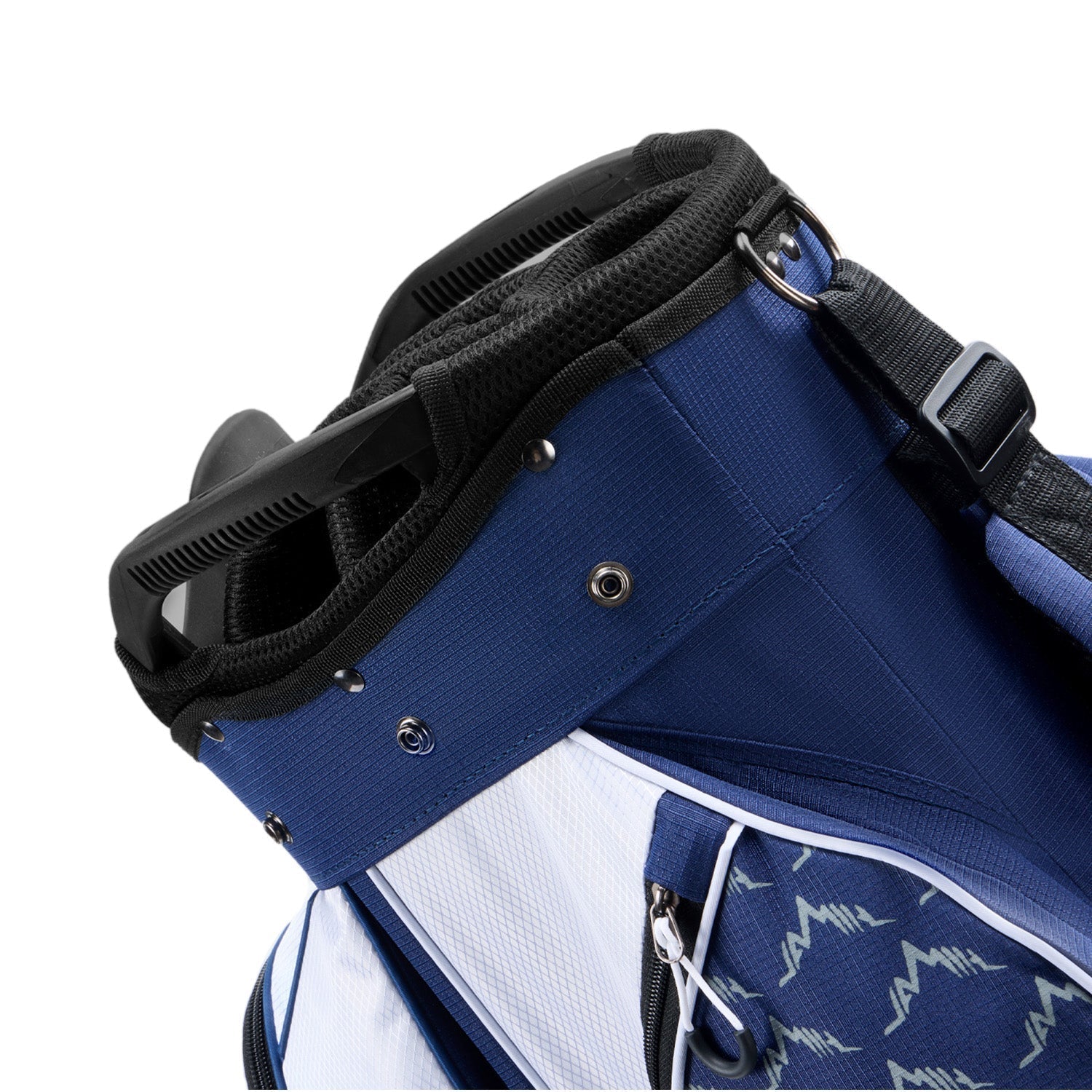 14 Way Golf Cart Bag-Navy Blue